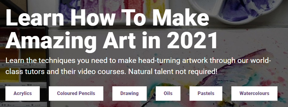 Los 9 mejores sitios web de tutoriales en video para pintura, dibujo, diseño gráfico y más